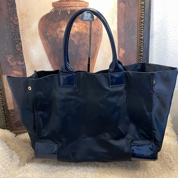 LARGE TORY BURCH  Tote Bag dark blue - Picture 3 of 15